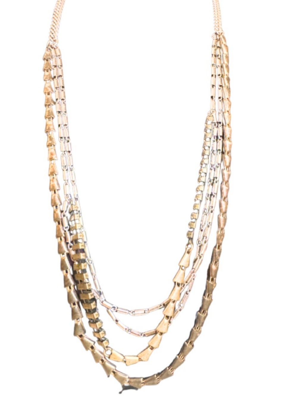 Triple Toned Necklace